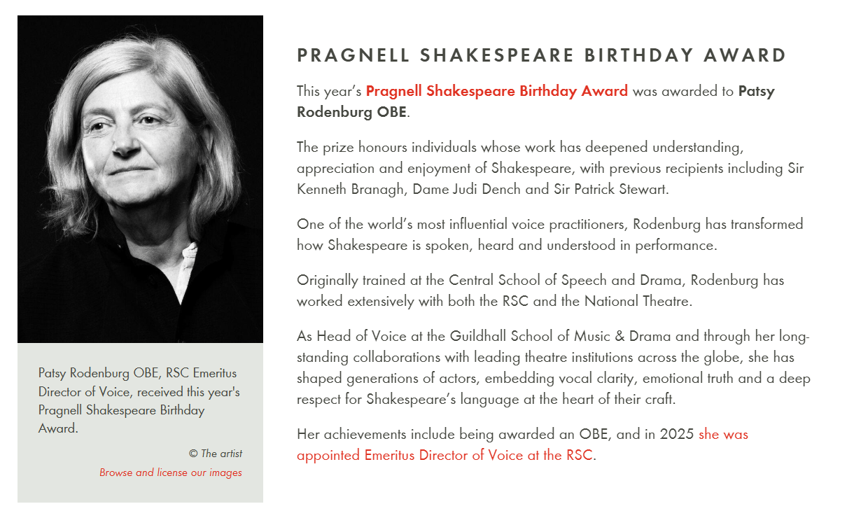 Pragnell Award